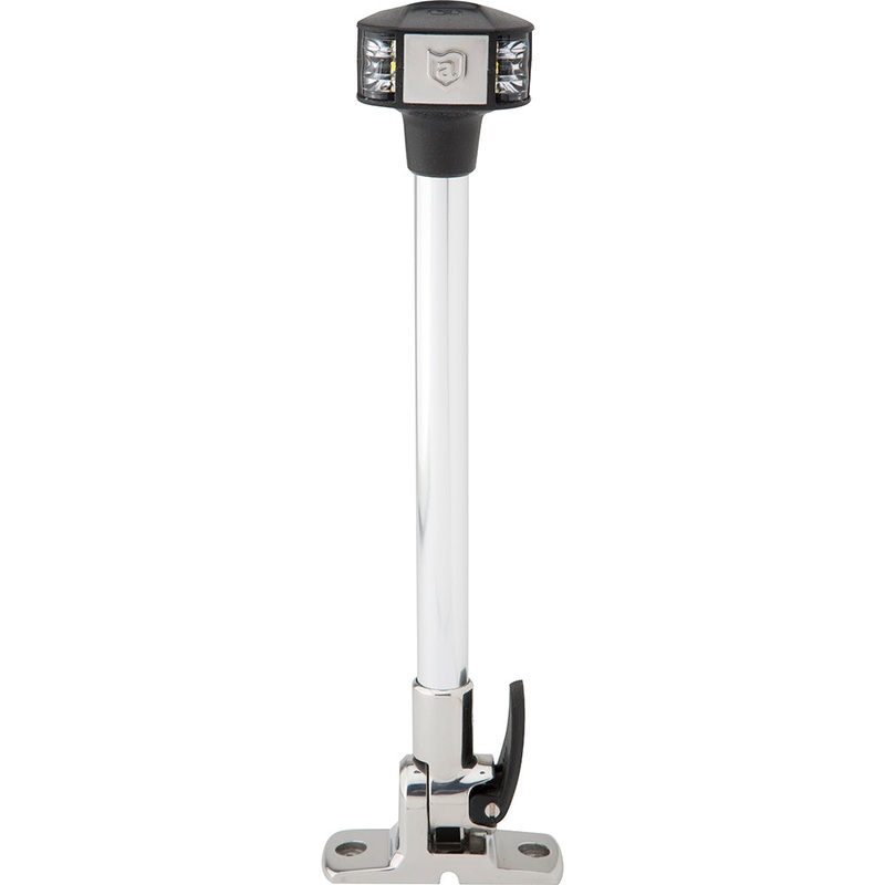 Attwood LightArmor Fold-Down Anchor/Masthead Light – 12″ – 12V [7812-S-7]