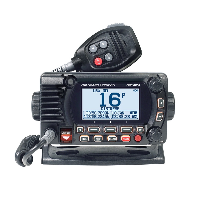 Standard Horizon GX1850 Fixed Mount VHF – NMEA 2000 – Black [GX1850B]