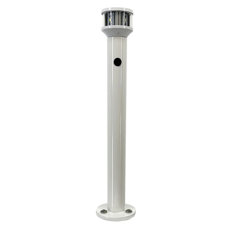 Seaview 12″ Fixed Light Post w/C5 Certified All-Round LED Light [SVLTP12LEDC5]