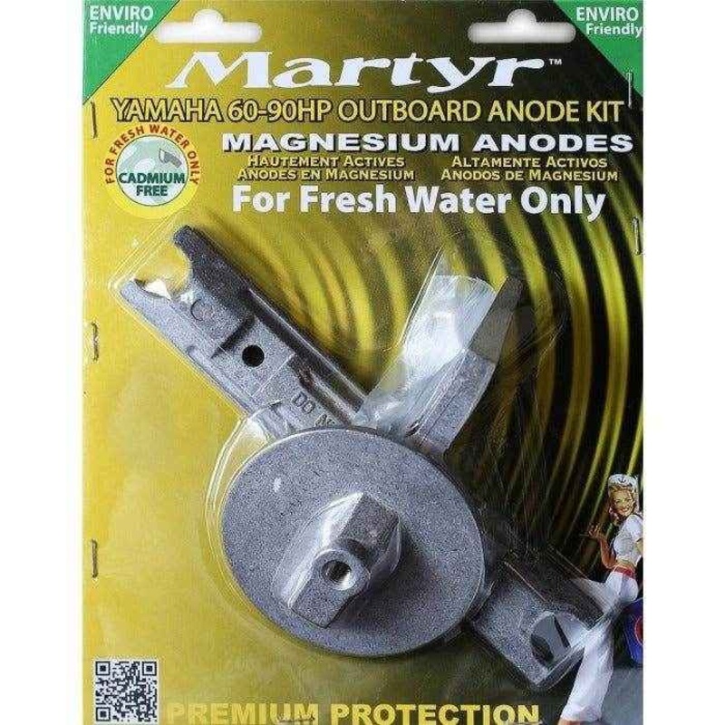 Magnesium Anode Kit Yamaha Outboard 60-90Hp | Martyr CMY6090KITM