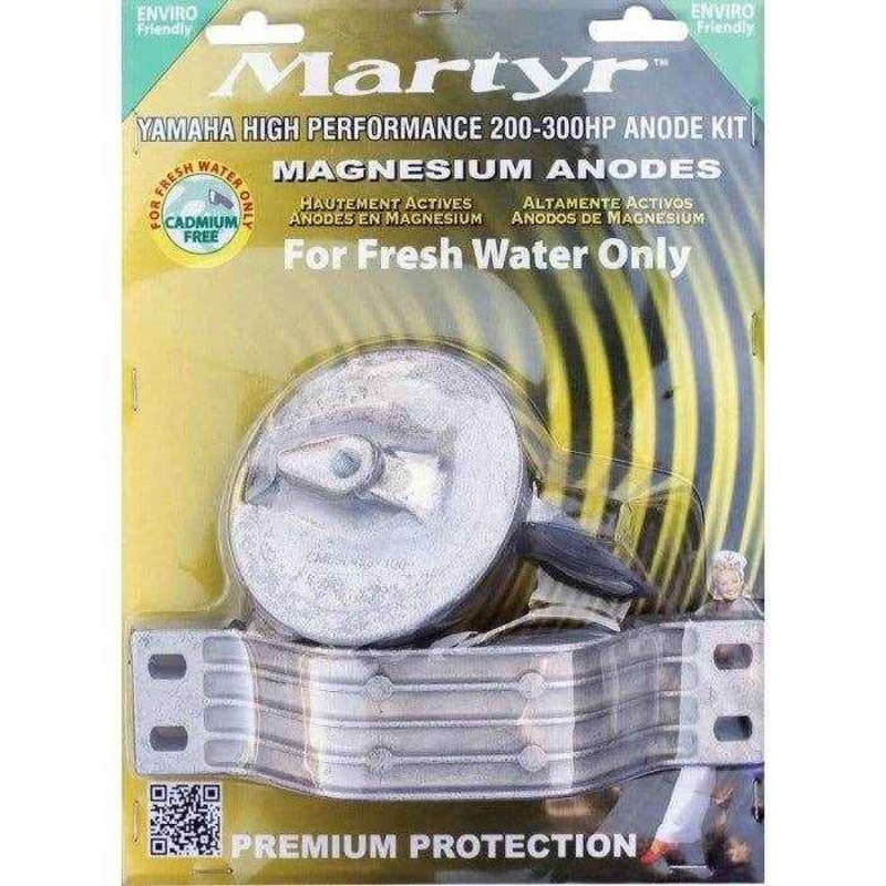 Yamaha 200-300 HP Outboard Magnesium Anode Kit | Martyr CMYHP200300KITM