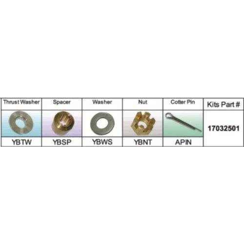 Fixed Hub Prop Hardware Kit – Yamaha, Type B | Solas 17032501