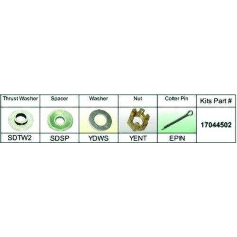 Propeller Hardware Kit Suzuki Sd-Pkt-2 | Solas 17044502