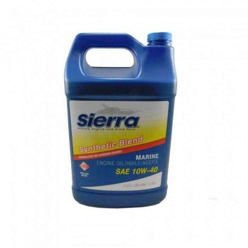 Semi-Synthetic Marine Oil 1 Gallon 10W-40 FC-W | Sierra 18-9551-3