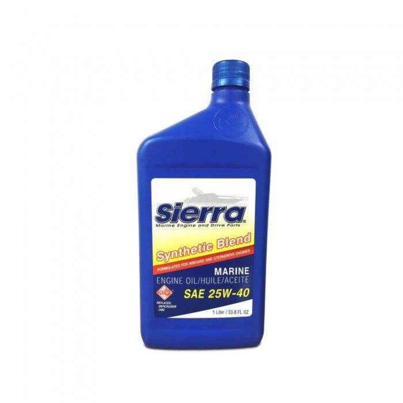 Synthetic Blend 25W-40 Marine Engine Oil | Sierra 18-9440-8