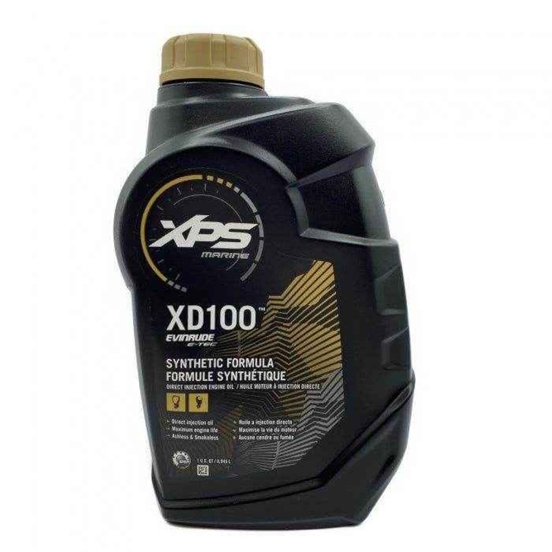 XD100 Synthetic 2-Stroke Engine Oil – 1 Quart | BRP 0779710