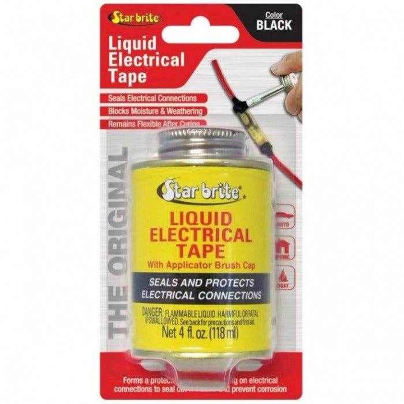 Black Liquid Electrical Tape – 4 oz. | Star Brite 084104B