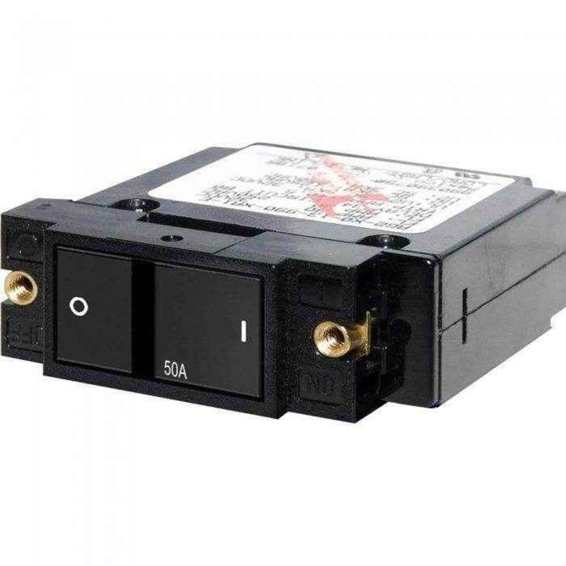Circuit Breaker Flat Rocker SC1 50A | Blue Sea 7408