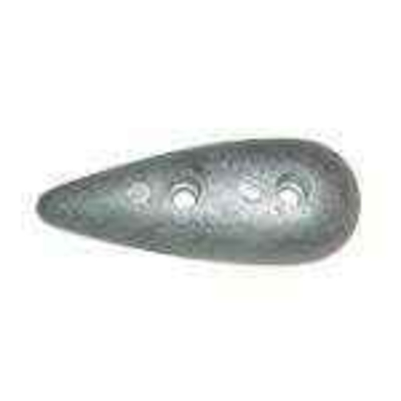 Hull Anode Medium Teardrop Anode Alum Cmt21A