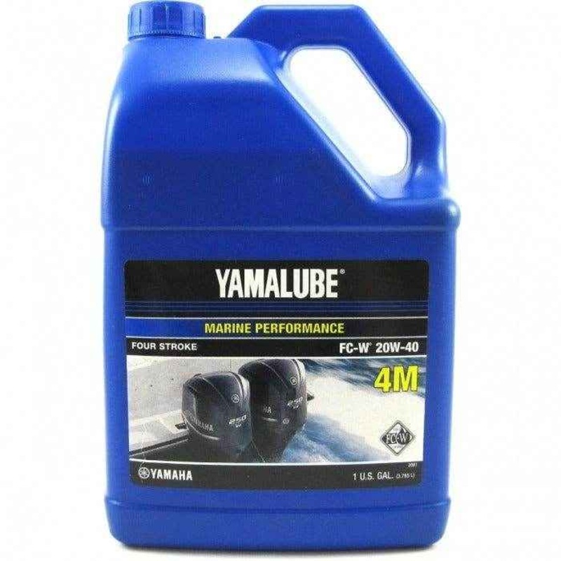 Yamalube Engine Oil 20W-40 Outboard Gallon  | Yamaha LUB-20W40-FC-04