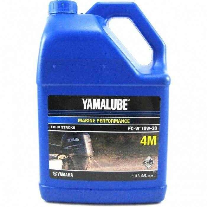 Yamalube Outboard Engine Oil 10W-30 Gallon | Yamaha LUB-10W30-FC-04