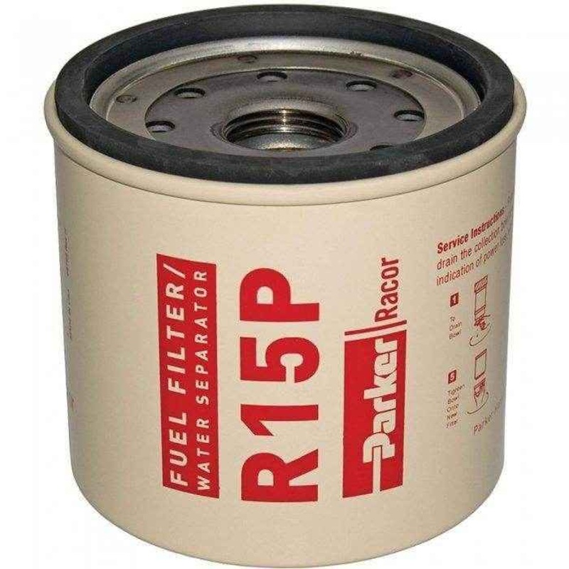 30 Micron Diesel Fuel Filter Element | Racor R15P