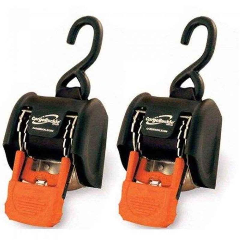 Boat Buckle G3 Retractable Ratchet Tie-Down 2 Pack F18800