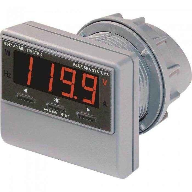 AC Digital Multimeter With Alarm | Blue Sea 8247