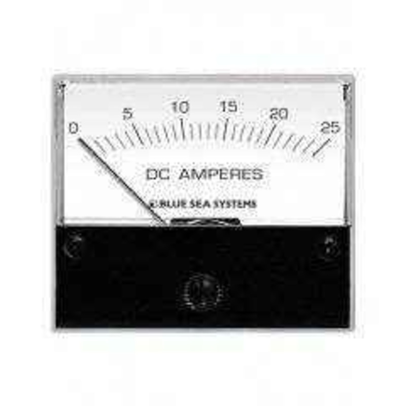 Blue Sea 0-25 Amp Dc Analog Ammeter 8005