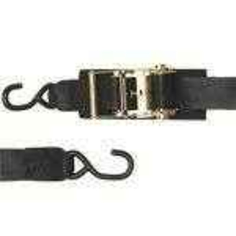 Boat Buckle 2 In. X 6 Ft. Heavy Duty Ratchet Transom Tie-Down F1