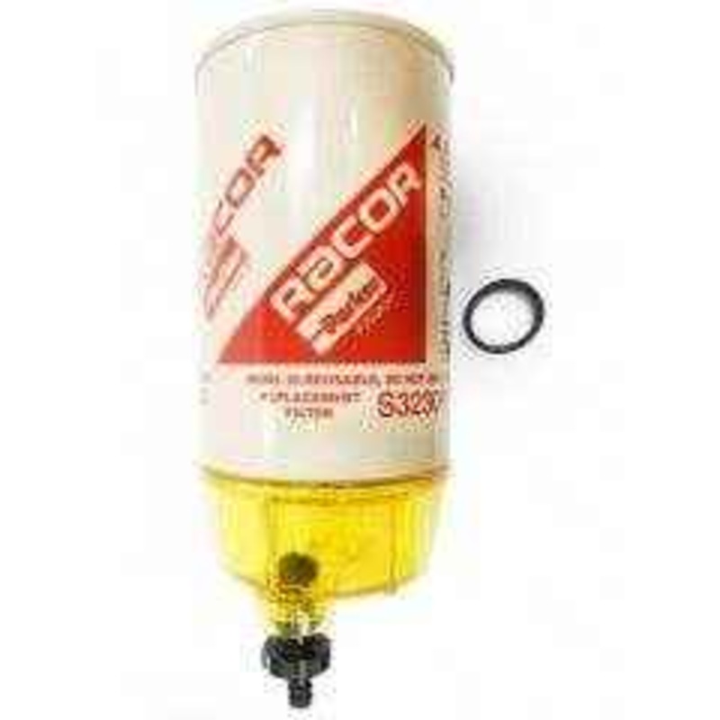 30 Micron Diesel Fuel Filter & Bowl | Racor B32030P