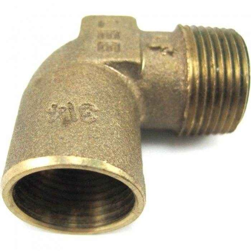 90 Degree Elbow Hose Barb 3/4 NPT X 1 Inch | Crusader 727003