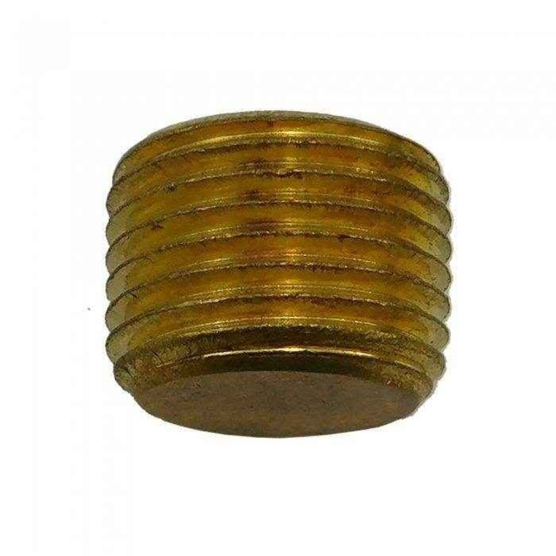 Brass Pipe Plug 1/2 inch Hex | Crusader 444705
