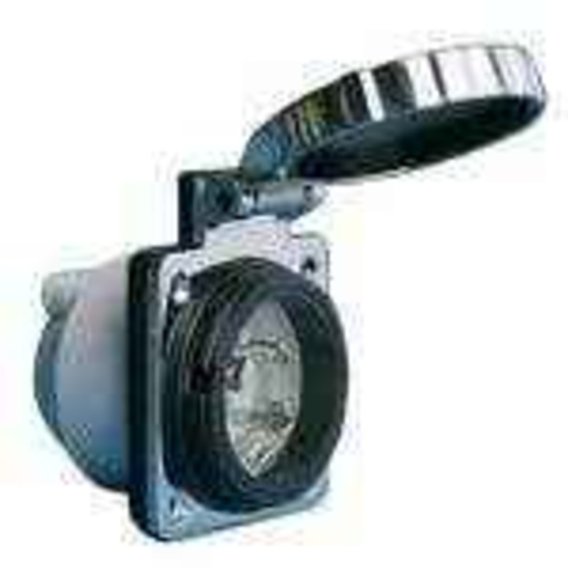 Marinco 30 Amp 125 Volt Stainless Steel Power Inlet 303Ssel-B