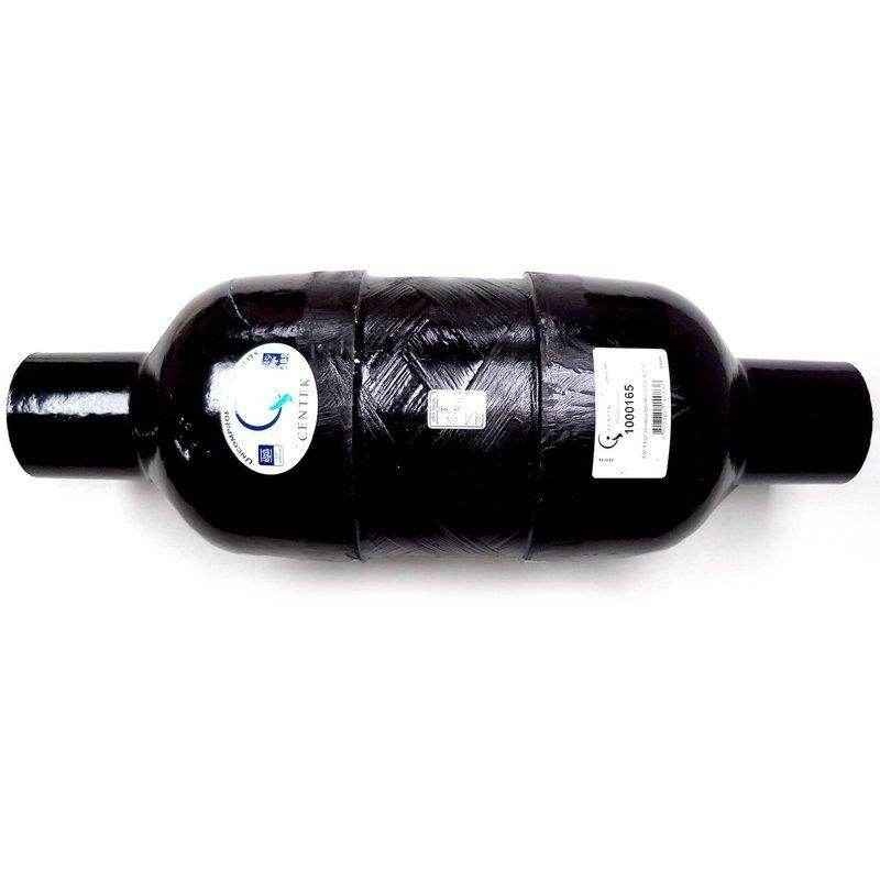 Muffler Vernatone Round  4 in. Inlet/Outlet | Centek Industries 1000165