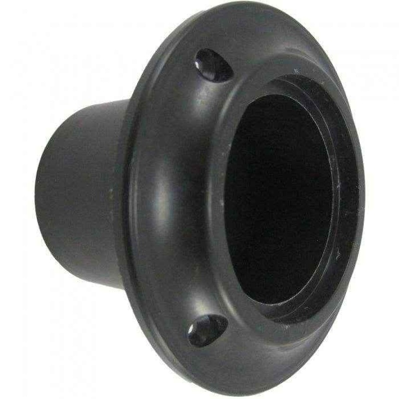 Thru Hull Fitting Exhaust 3 in. Black | Centek 1200288