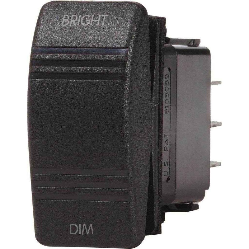 Blue Sea Black Dimmer Control Switch 8291