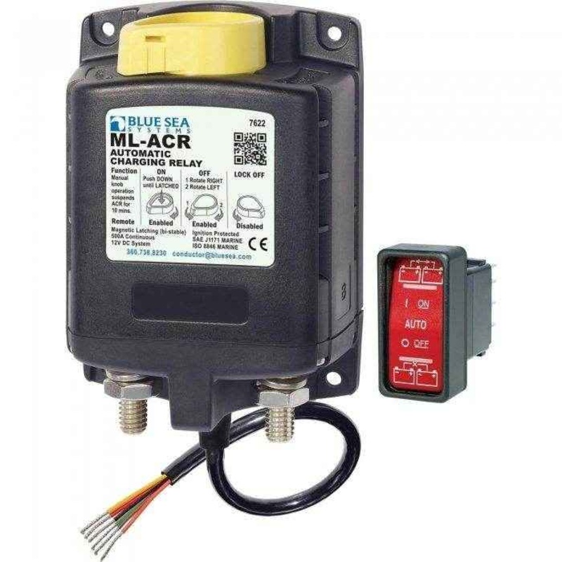 Blue Sea Ml-Series Heavy Duty Automatic Charging Relay 7622