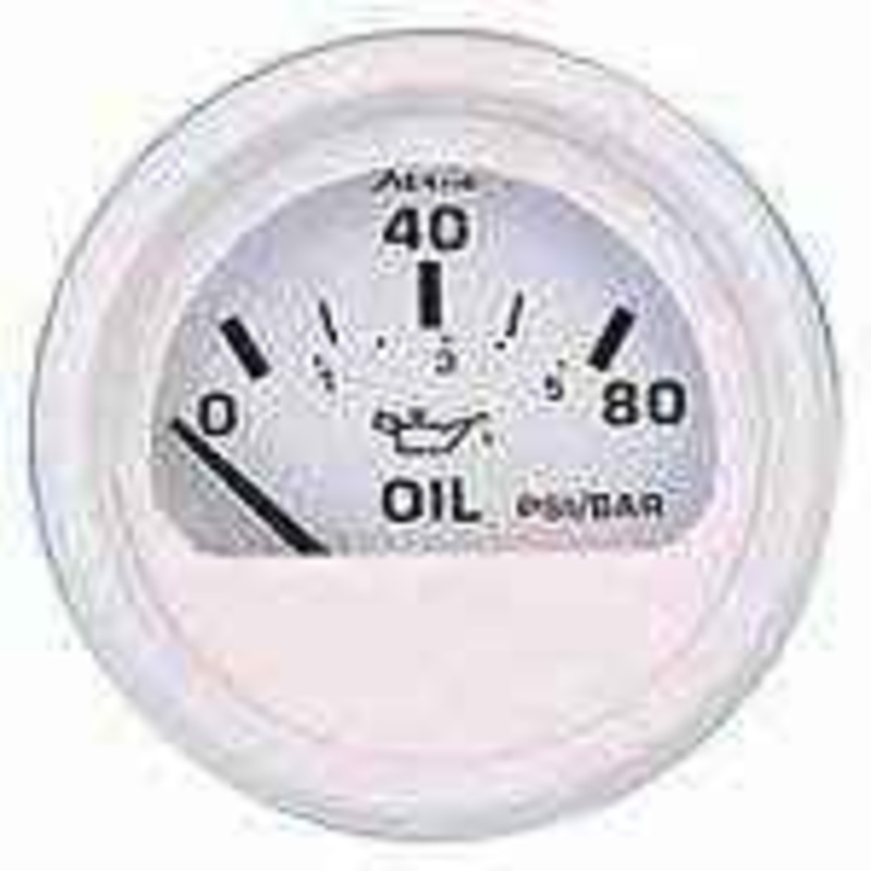 Faria Marine Instruments 0-80 Psi Oil Pressure Gauge 13102