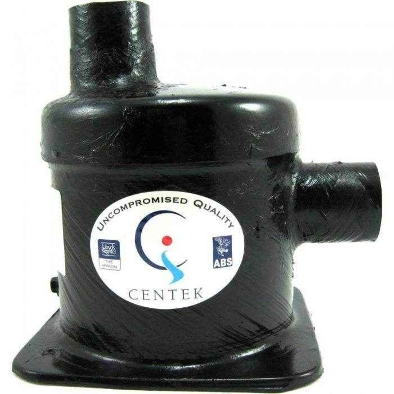 Muffler Vernalift Side In Top Out 2 in. | Centek Industries 1500025
