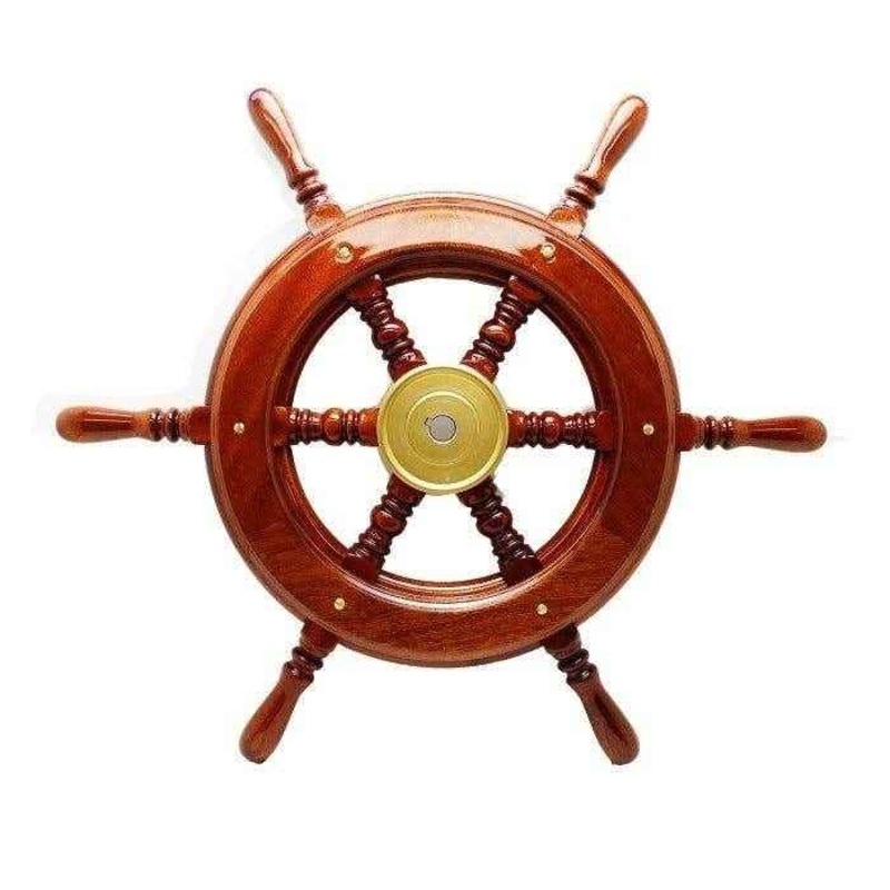 22 1/2 in. Mahogany Steering Wheel | Vetus KC52