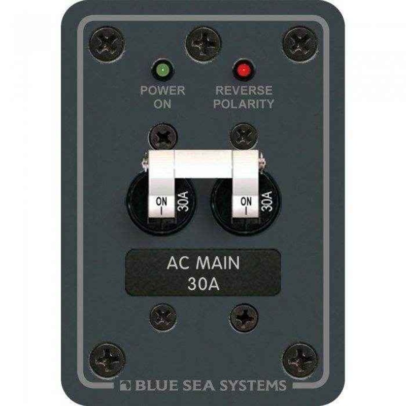 Blue Sea Ac Main Circuit Breaker Panel 8077