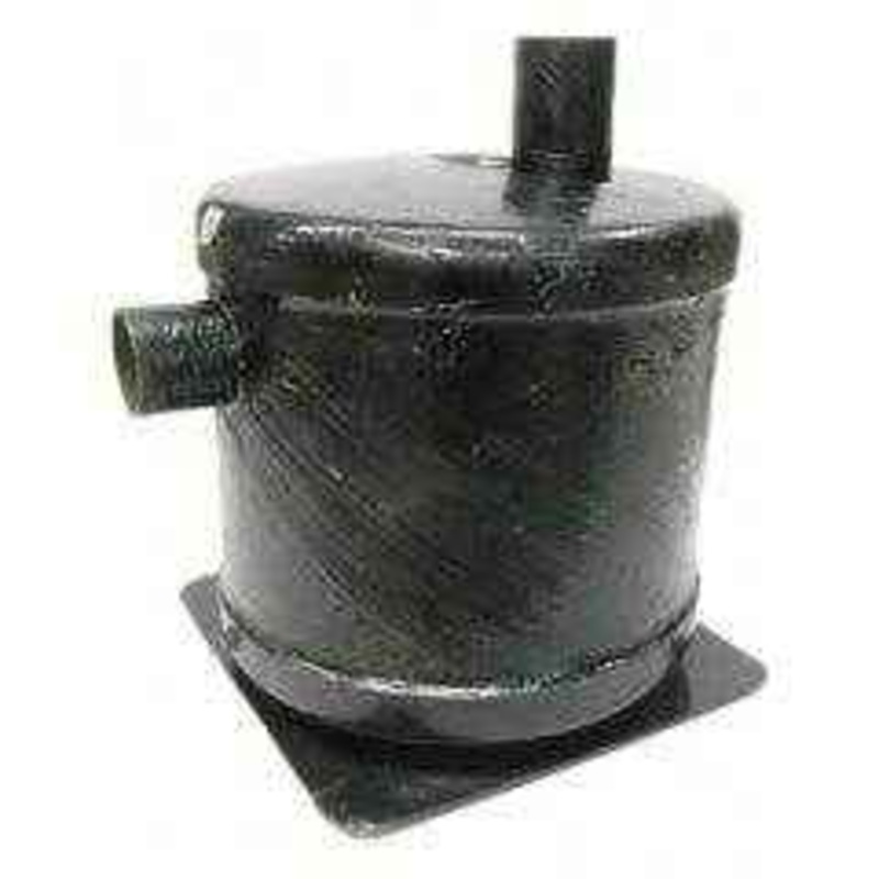 Muffler Fiberglass Vernalift Side In Top Out – 2.25 in. x 2.38 in. | Centek 1500080
