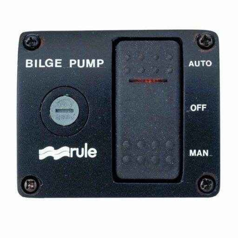 3-Way Rocker Switch Bilge Panel | Rule 43