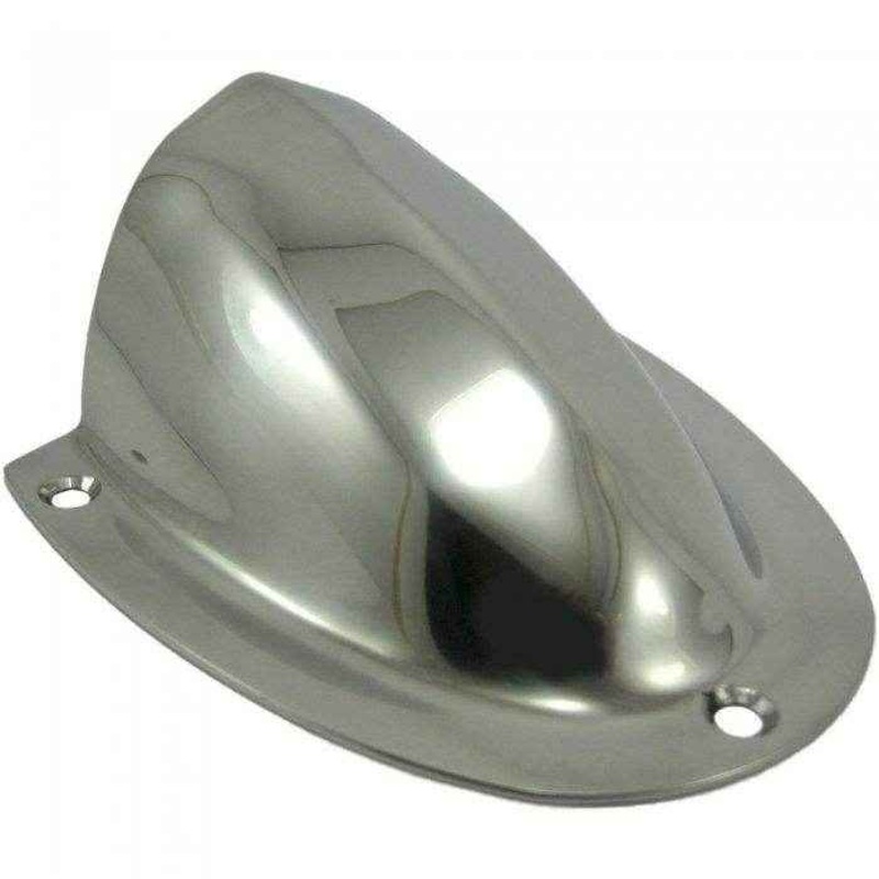 Whitecap 304 Stainless Steel Clamshell Vent S-1386