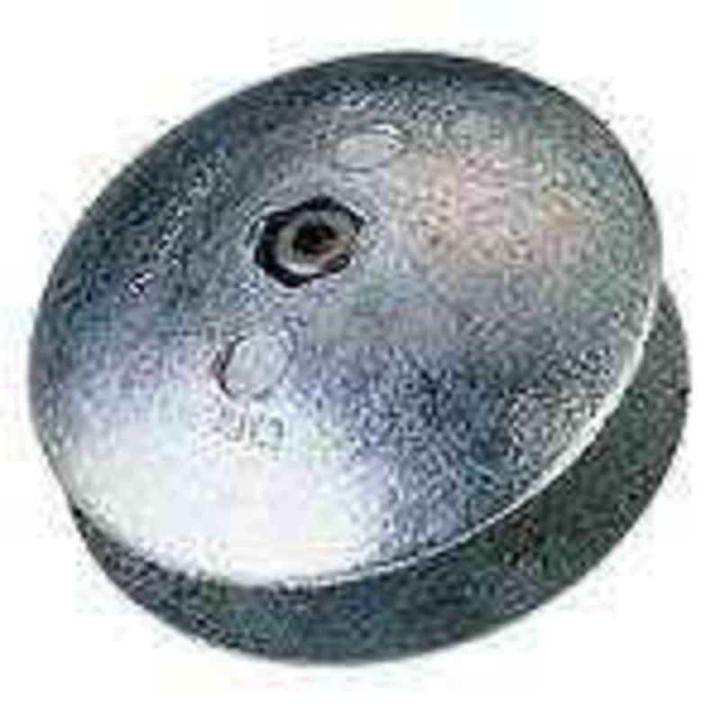 6 1/2 in. Zinc Rudder Anode | Canada Metals CMR07