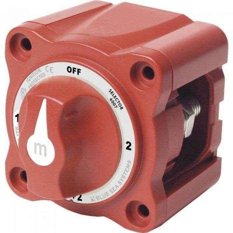 Blue Sea Red M Series Battery Switch 6007