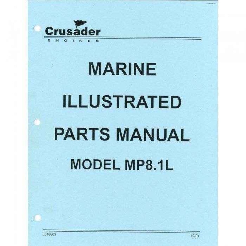 8.1L (Mpi) My 2001-05 Parts Manual | Crusader L510009