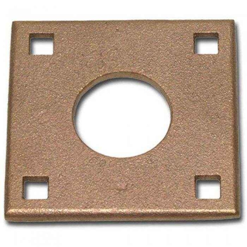 Buck Algonquin Rudder Prt Backing Plate 1in 90 Degree 00Rpbp100A