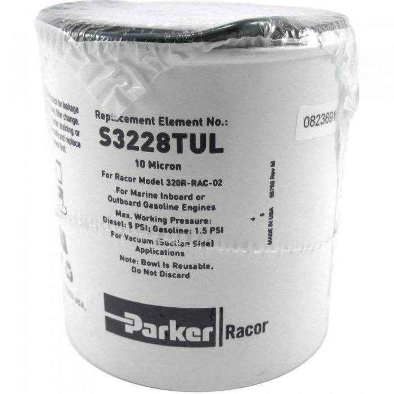 Element Fuel Filter UL Listed 10 Micron Gasoline | Racor S3228TUL