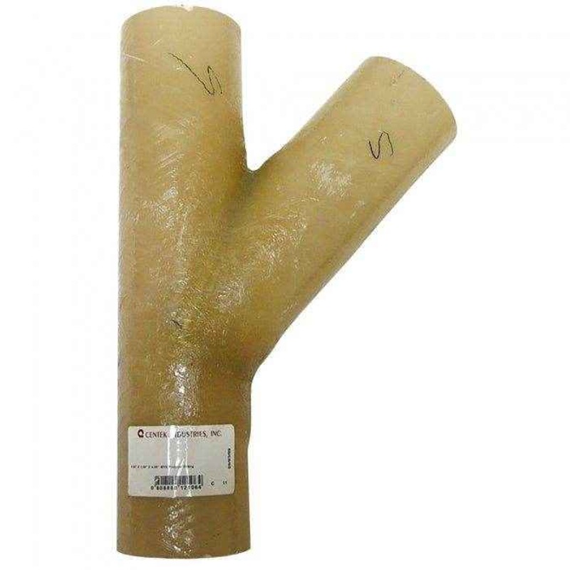 Exhaust Y Fitting Fiberglass 3 in. x 3 in. x 4 in. | Centek 1200256