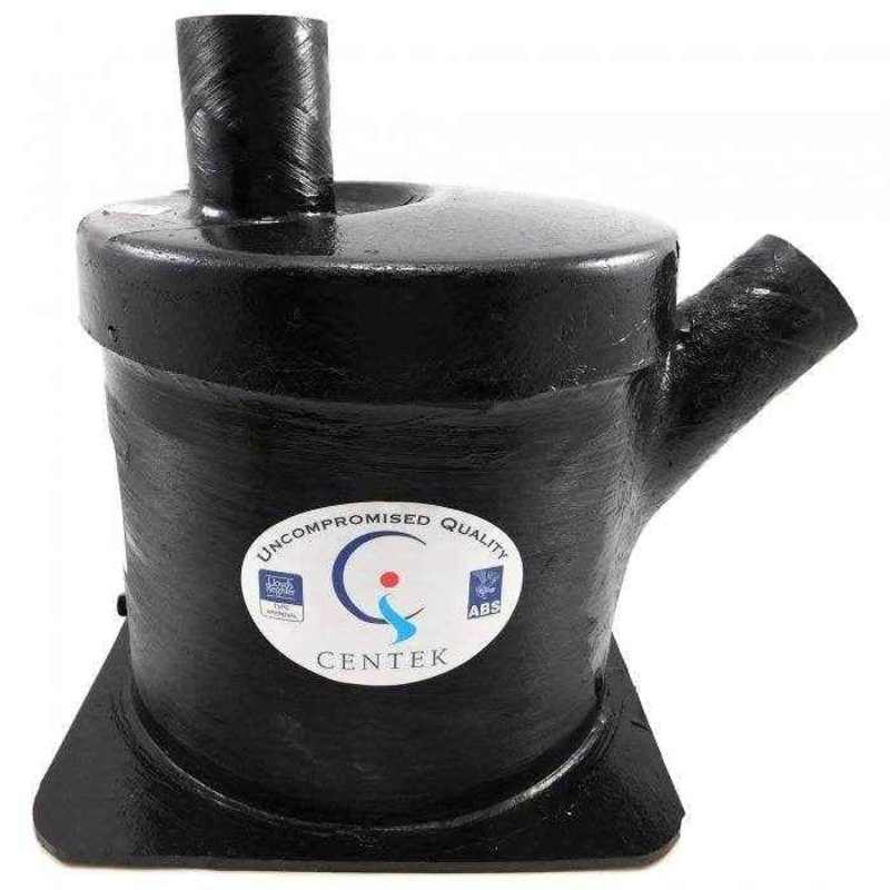Muffler Vernalift Side Angle In Top Out 2 in. | Centek Industries 1500171