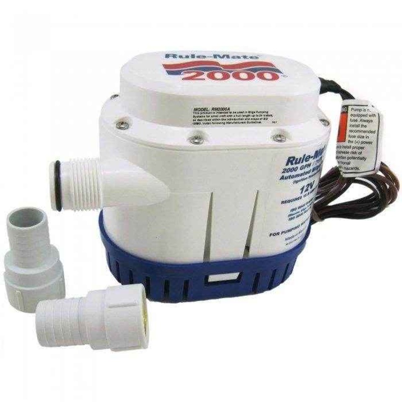 2000 GPH Rule-Mate Fully Automated Bilge Pump | Rule RM2000A