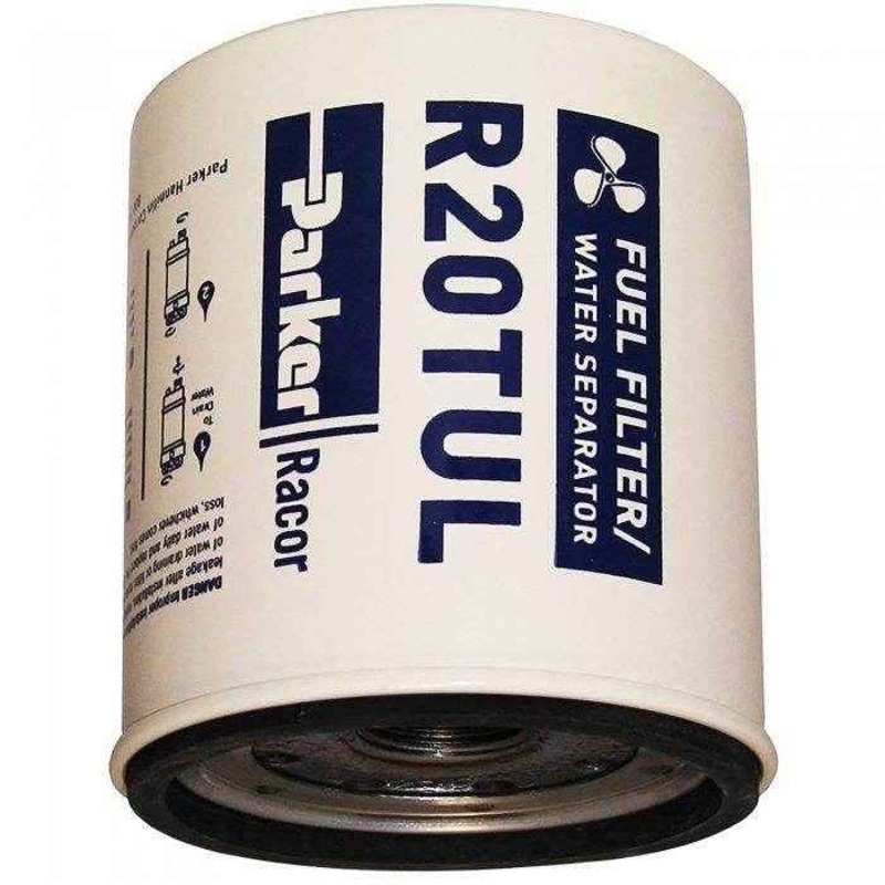 UL Listed 10 Micron Diesel Fuel Filter Element | Racor R20T-UL