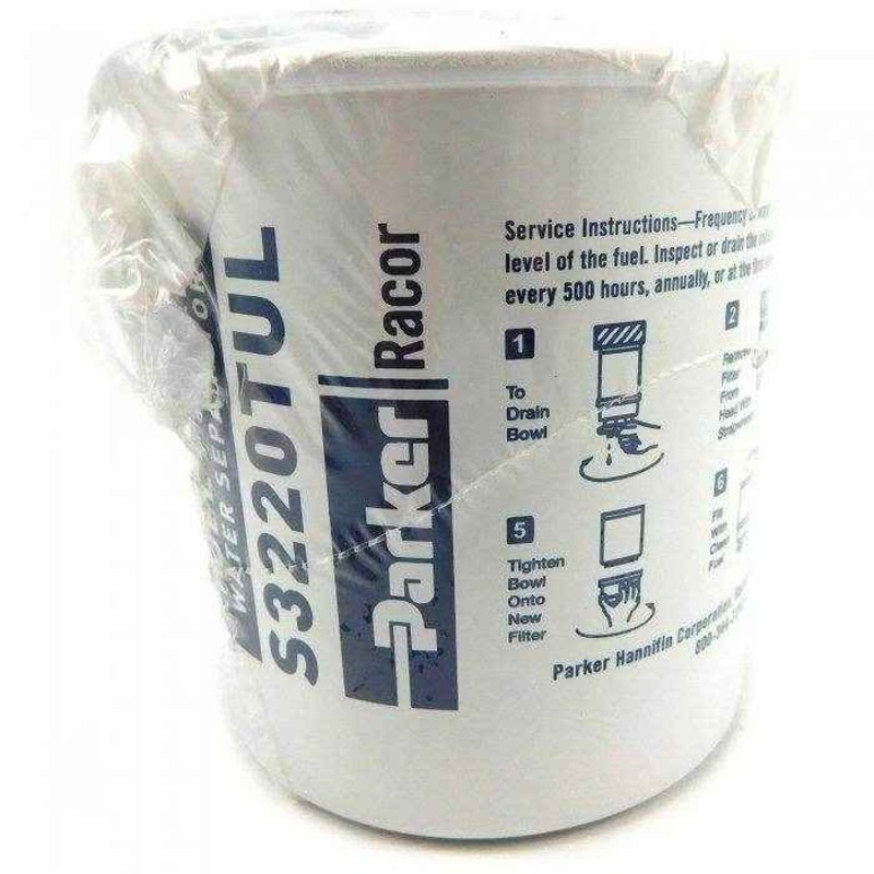 UL Listed 10 Micron Gasoline Fuel Filter Elem | Racor S3220TUL