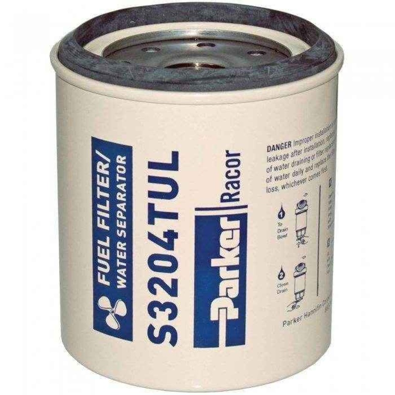 UL Listed 10 Micron Diesel Fuel Filter Element | Racor S3204TUL