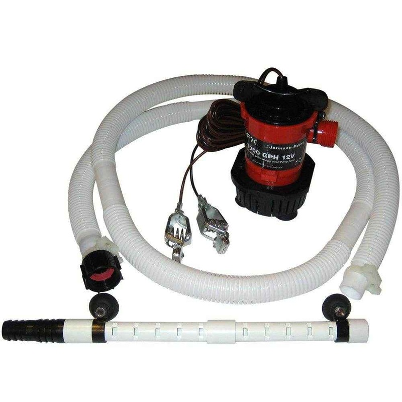 1000 GPH 12 Volt Aerator Kit | Johnson Pump 60000