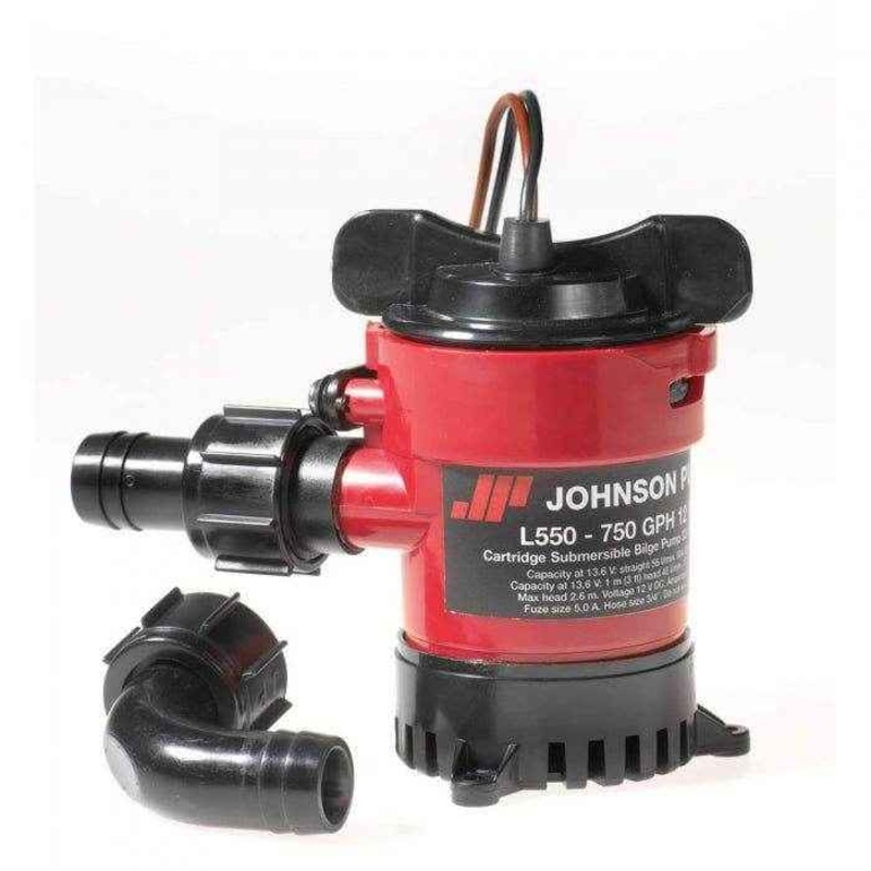 750 Gph Cartridge Bilge Pump | Johnson Pump 32703