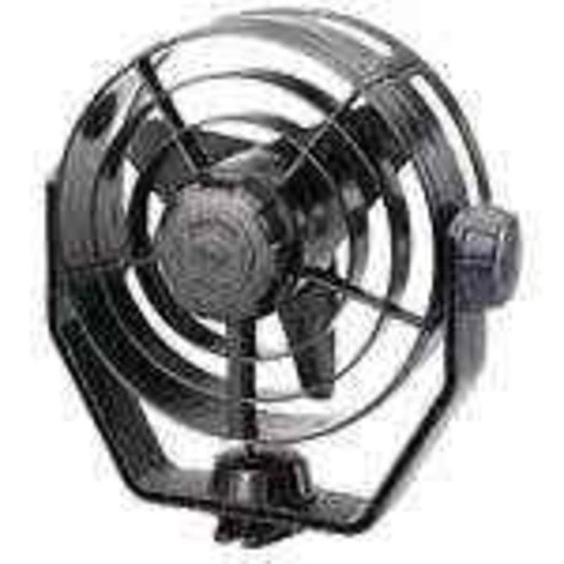 Hella Marine 2 Speed 12V  Black Turbo Fan 3361002