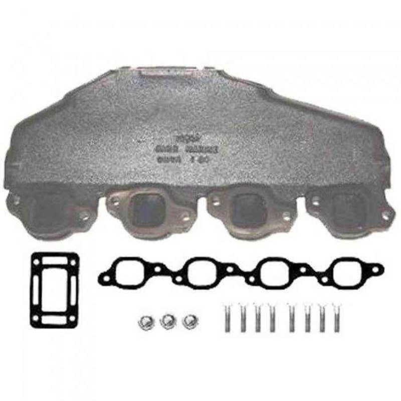 GM Big Block Center Rise Exhaust Manifold | Barr Marine CHVA1-84